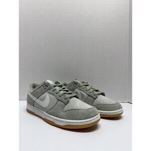 Nike Dunk Low SE Jade Horizon Gum HQ1931 300 Size 10.5 Green White Suede Sneaker